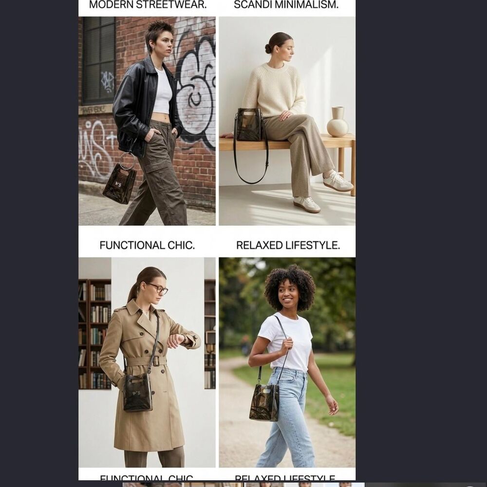 Nana-Nana x The-arrivals Women's Black and Brown Bag